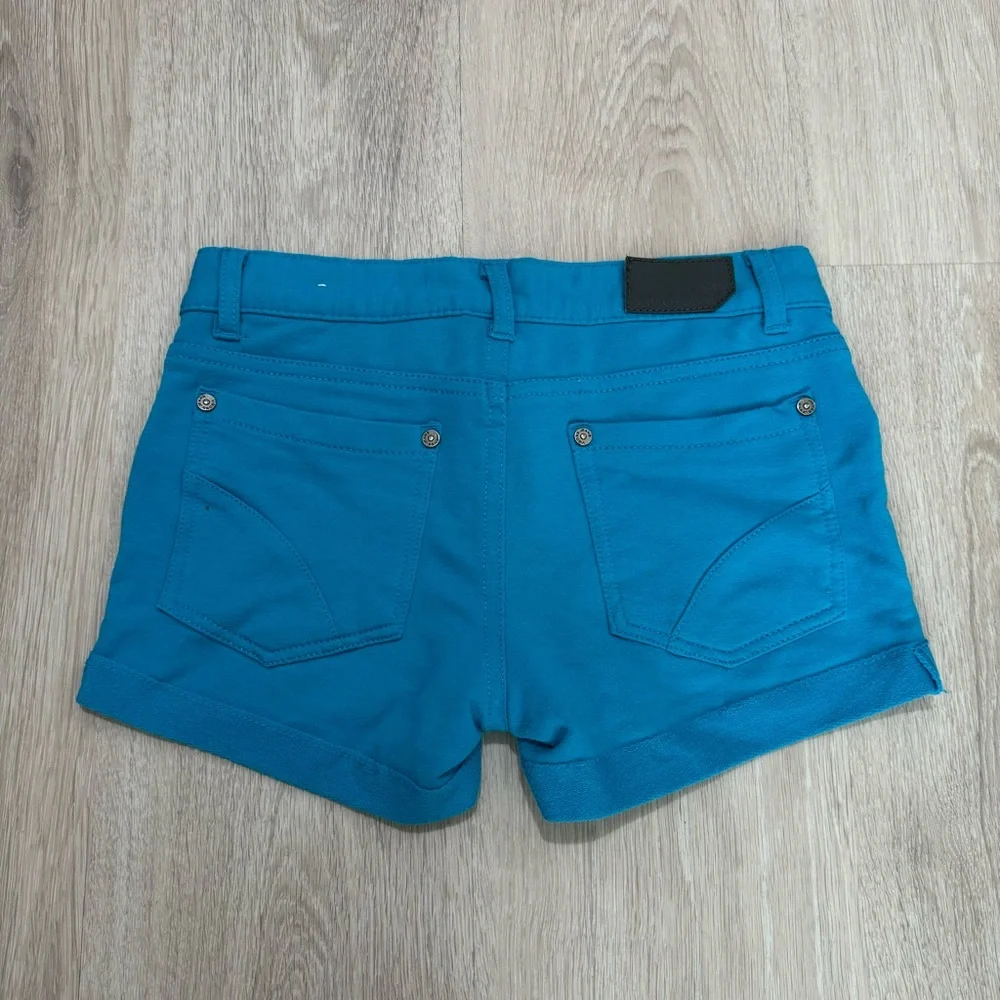 Kids Vigoss Girls Blue Medium Wash Denim Jean Shorts Size L 12
